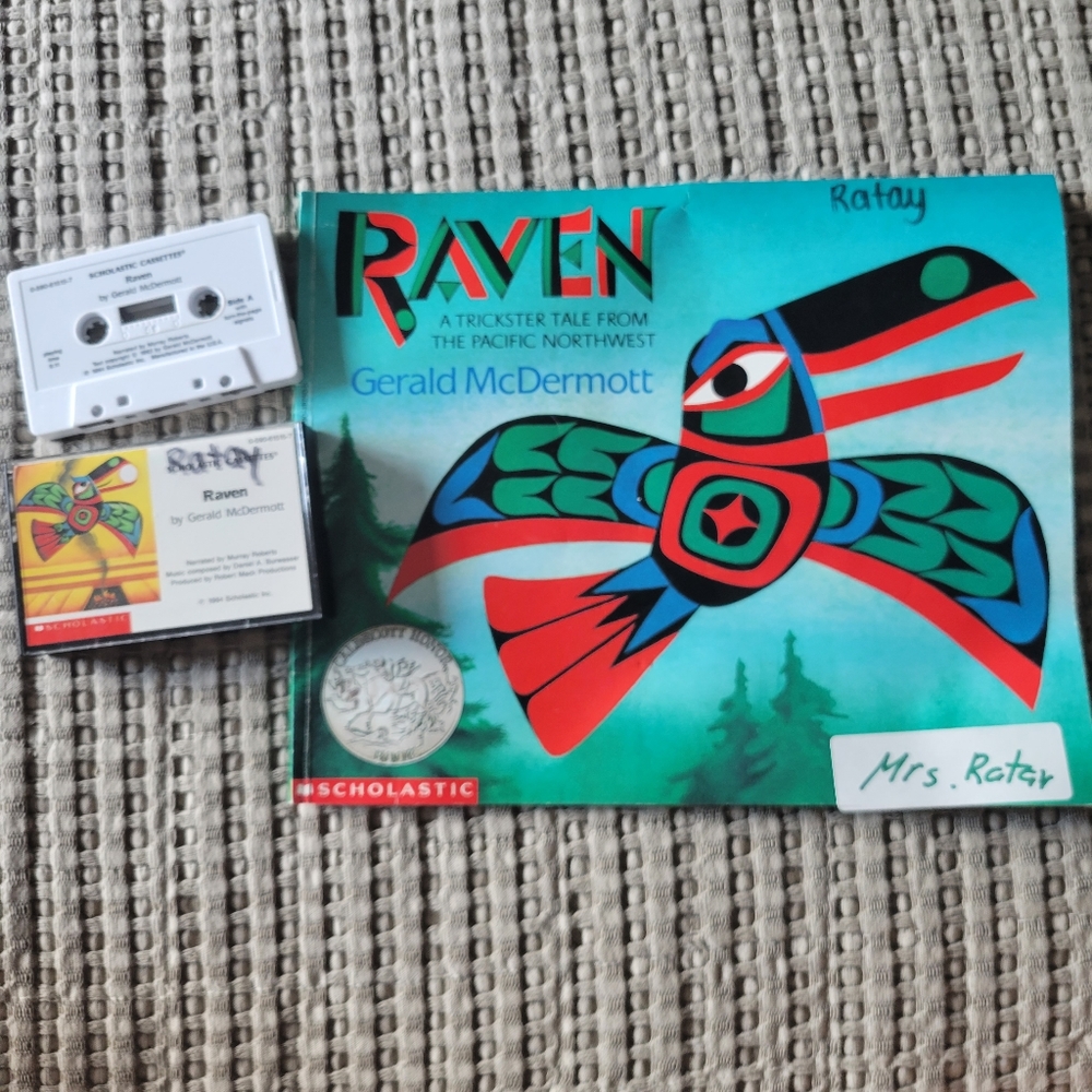 "Raven" Books by Gerald McDermott with audio cassette